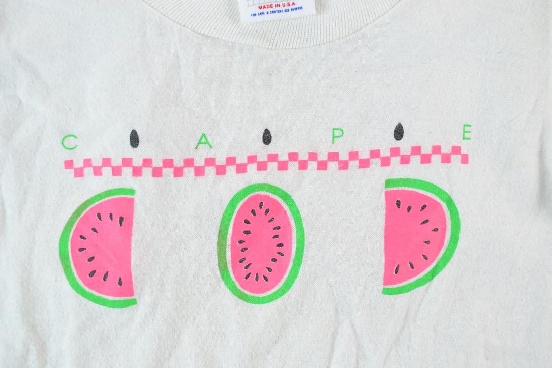 Vintage 1990s Watermelon Youth Single Stitch T-Shirt