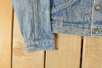Vintage 1990s Ely Cattleman Denim Jean Trucker Jacket Women's Small