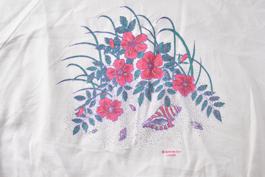Vintage 1990s Cute Flower Crewneck Sweater