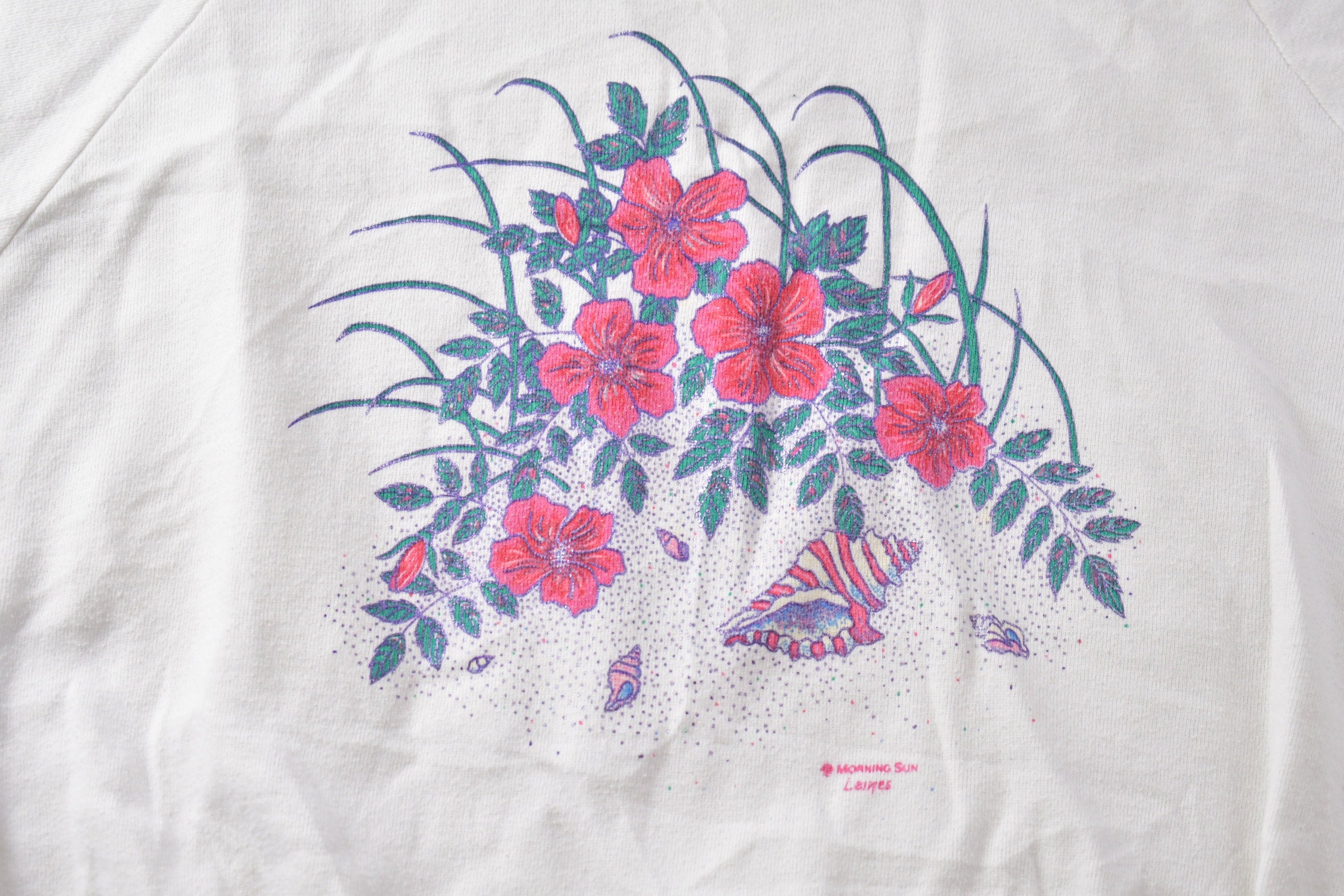 Vintage 1990s Cute Flower Crewneck Sweater