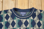 Vintage 1990s Royal Knight Knit Crewneck Sweater
