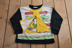 Vintage 1980s Mickey Mouse Safari Disney Crewneck