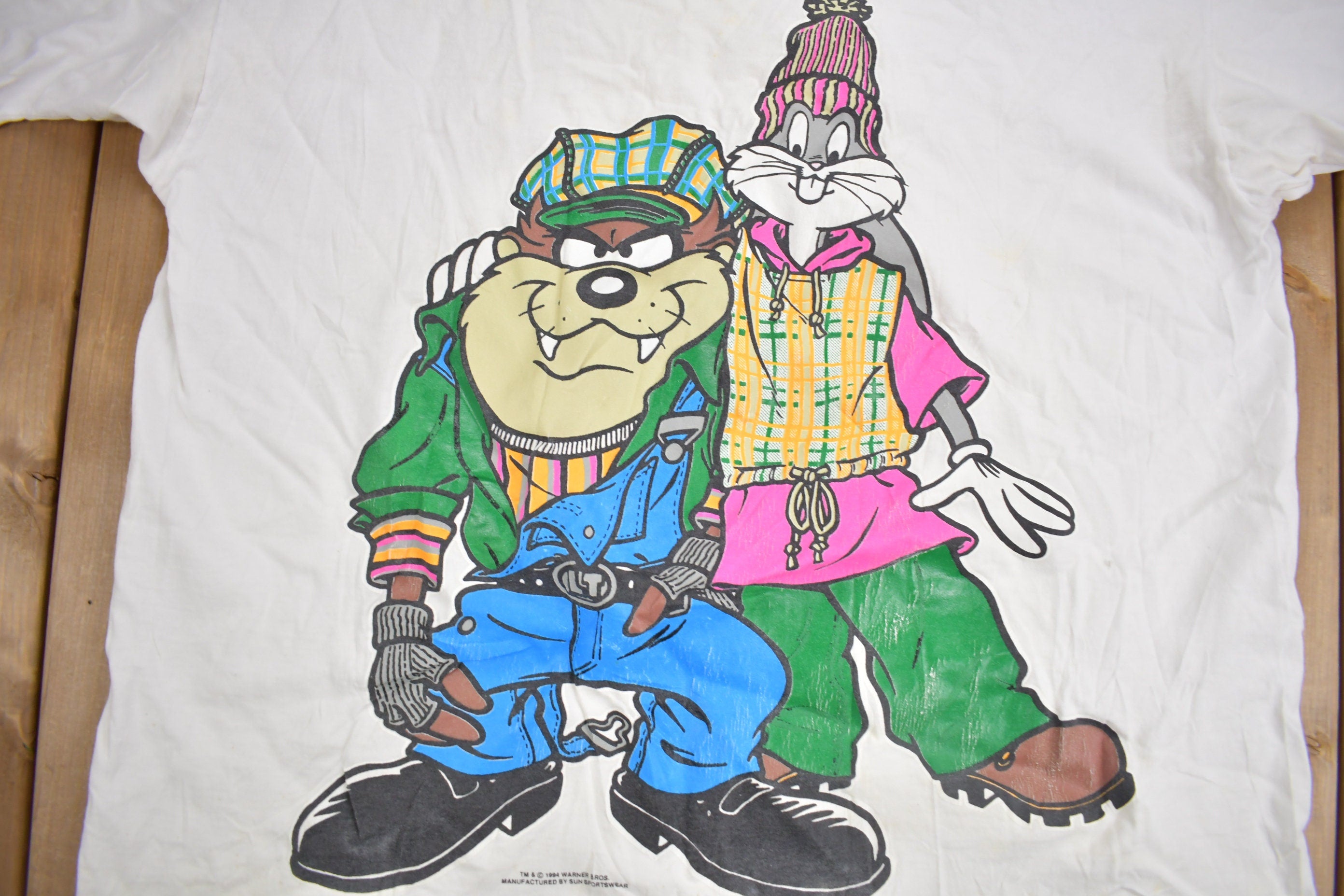 Vintage 1994 Looney Tunes Gangster T-Shirt