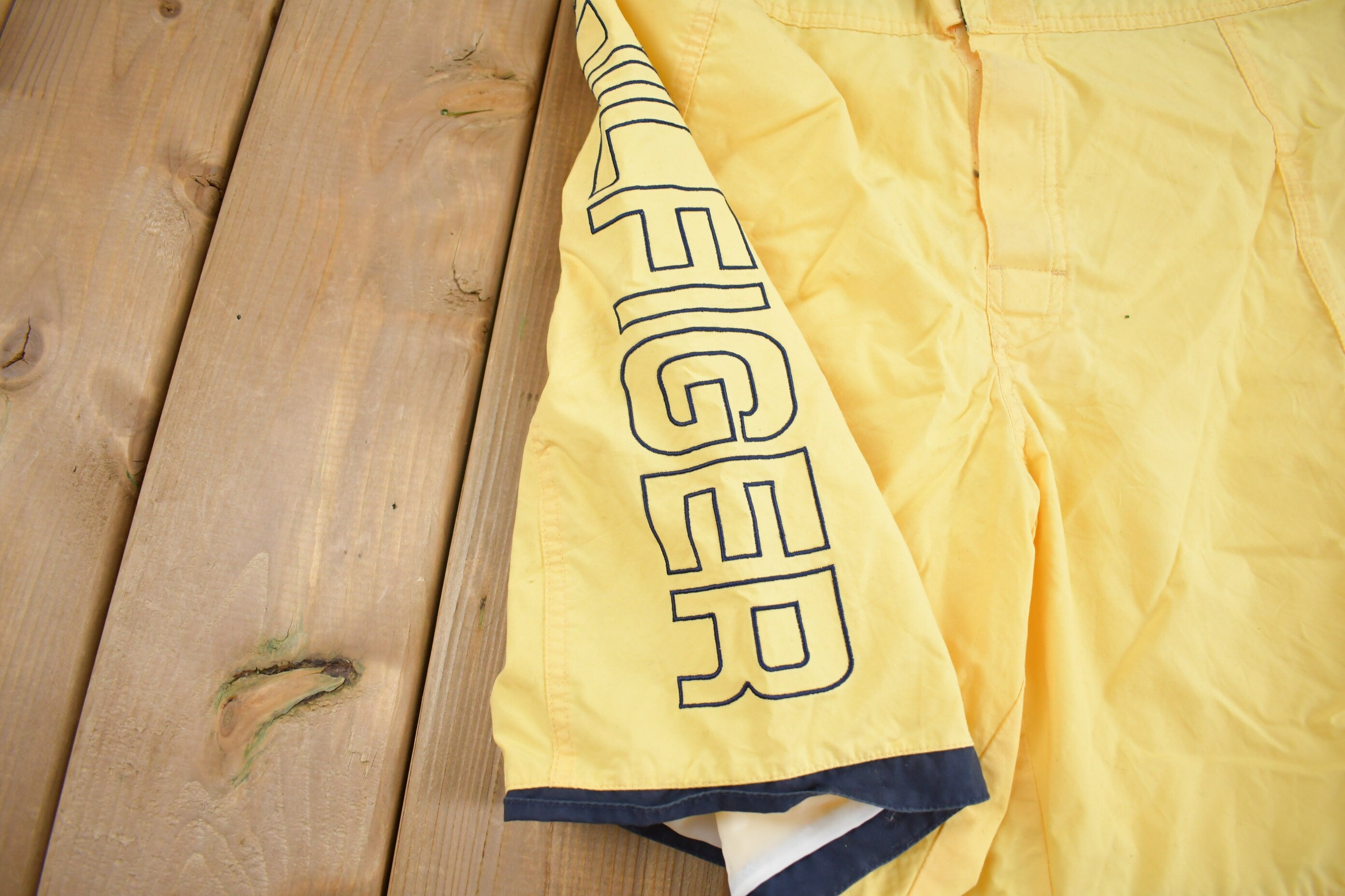 Vintage 1990s Tommy Hilfiger Swimming Shorts Size S