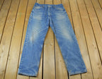 Vintage 2000s Relaxed Fit Blanket-Lined Carhartt Jeans Size 36 x 32