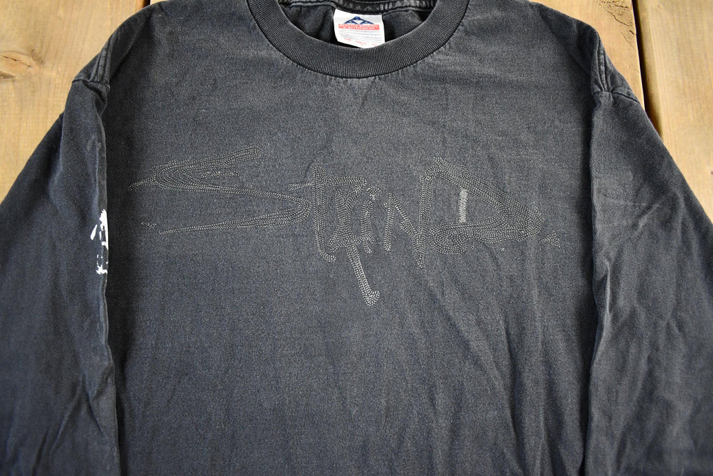 Vintage 2001 Staind Tour Nu Metal Tour Longsleeve T Shirt Men's L