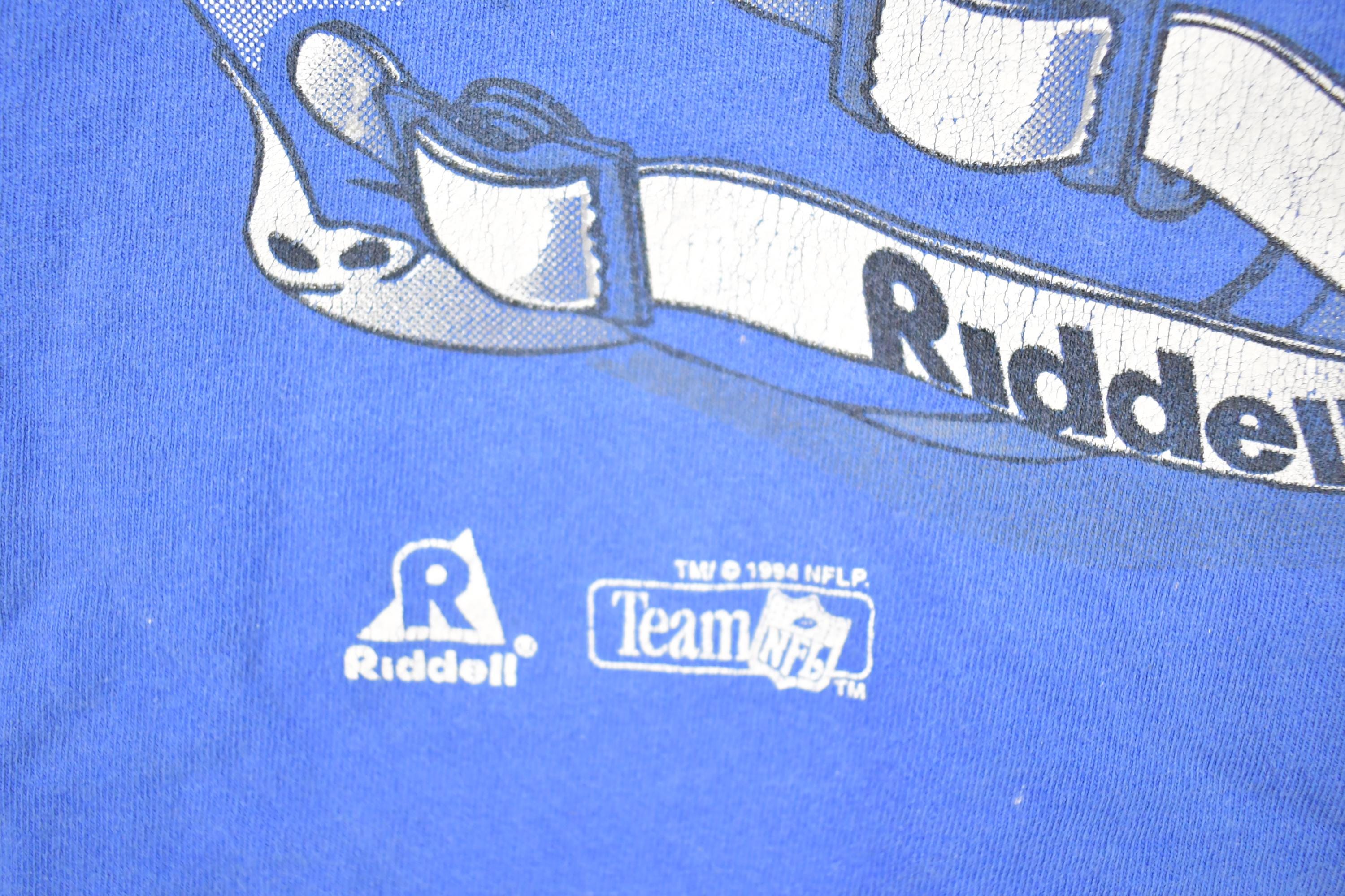 Vintage 1994 Riddell New York Giants NFL T-Shirt Men's