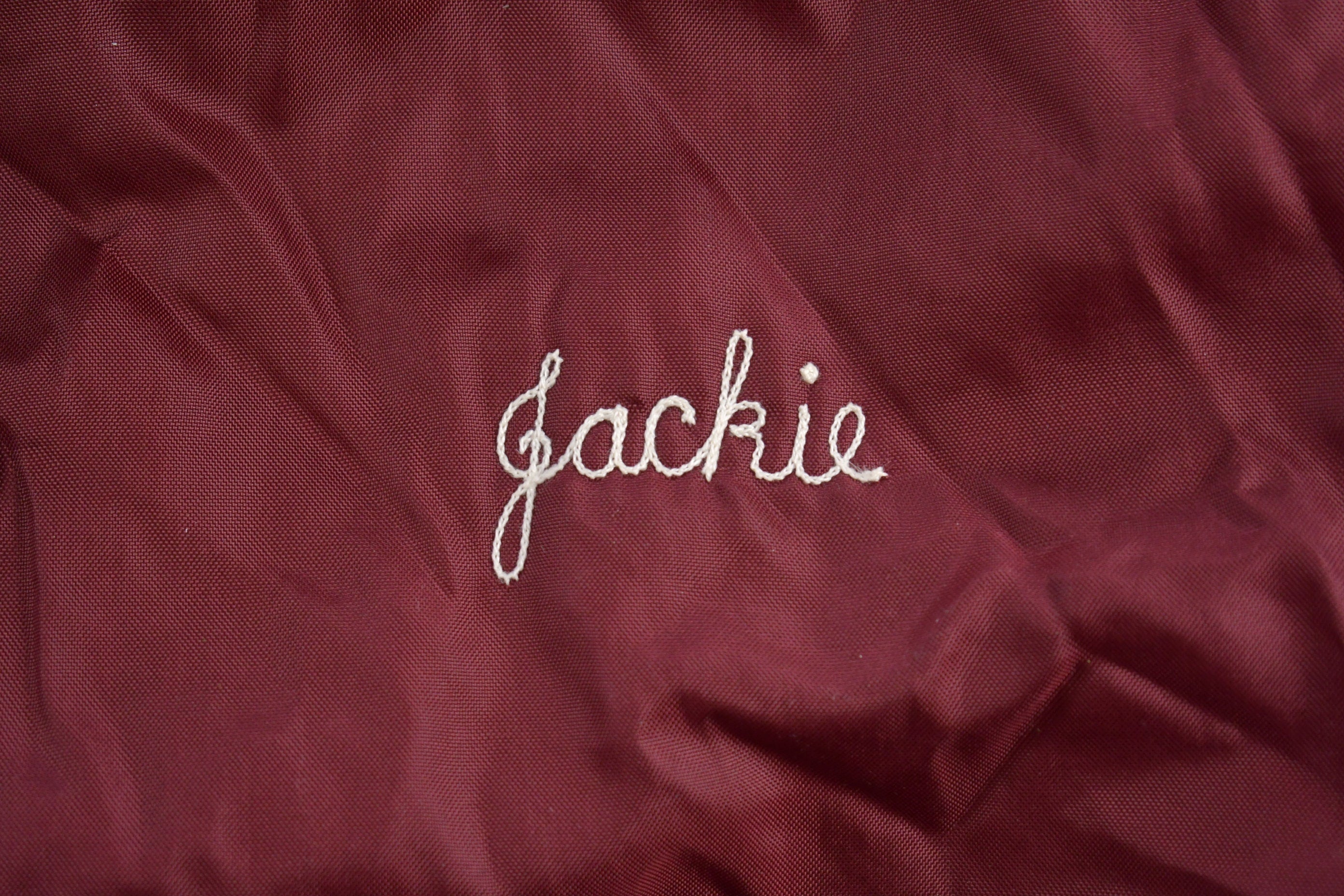 Vintage 1980s Eagles Satin Windbreaker Jacket