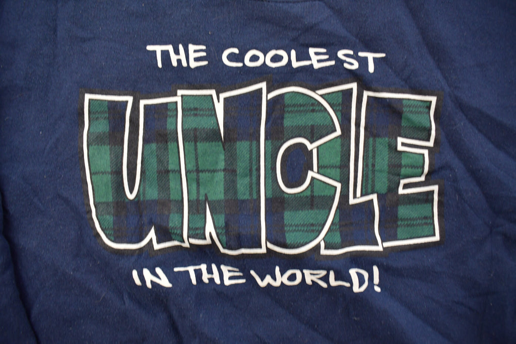 Vintage 1990s Worlds Coolest Uncle Crewneck Sweatshirt