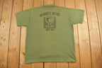 Vintage 1990s Funny Rooster Graphic T-Shirt