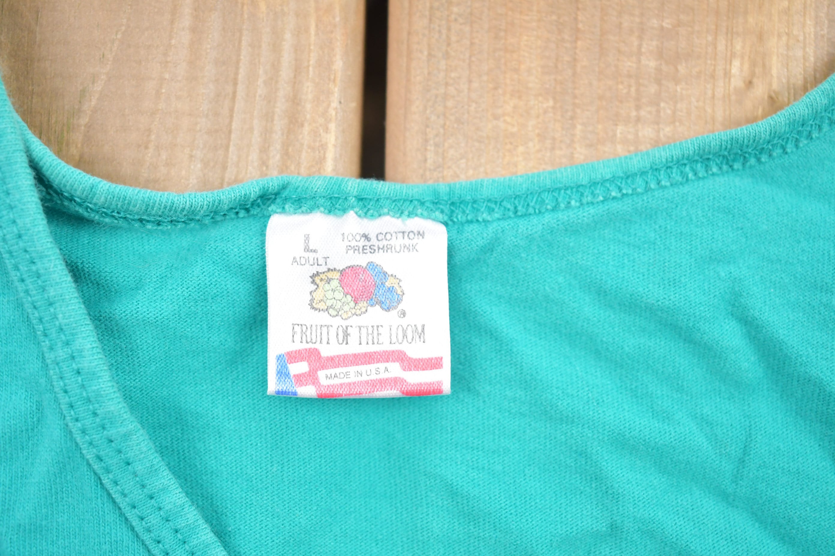 Vintage 1990s Beech Mountain Lakes Graphic Tank Top