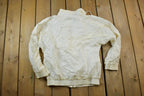 Vintage 1990s Pierre Cardin Gold Zipper Windbreaker Jacket