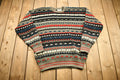 Vintage 1990s Kalaroo Australia 3D Cable Knit Sweater