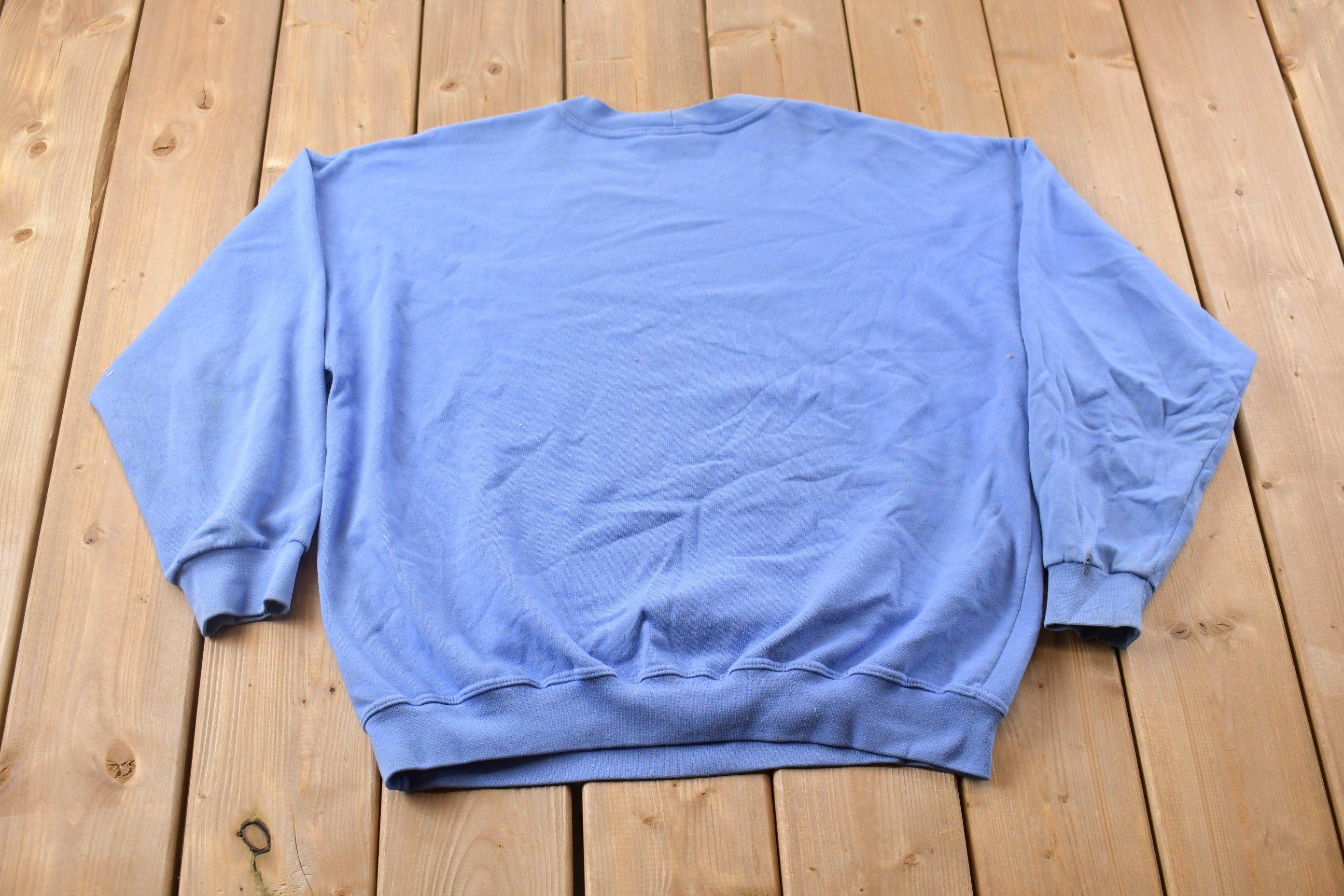 Vintage 1990s Northern Reflections White Picket Fence Crewneck Sweater