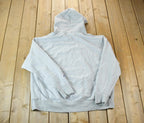 Vintage 1990s Champion Reverse Weave Heather Grey Hoodie Sweatshirt