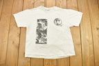 Vintage 1990s MC Escher Abstract Art Graphic T Shirt