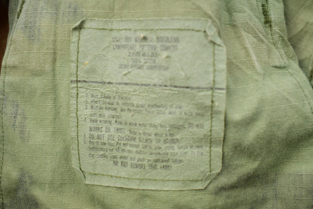 Vintage Military Button Up Shirt