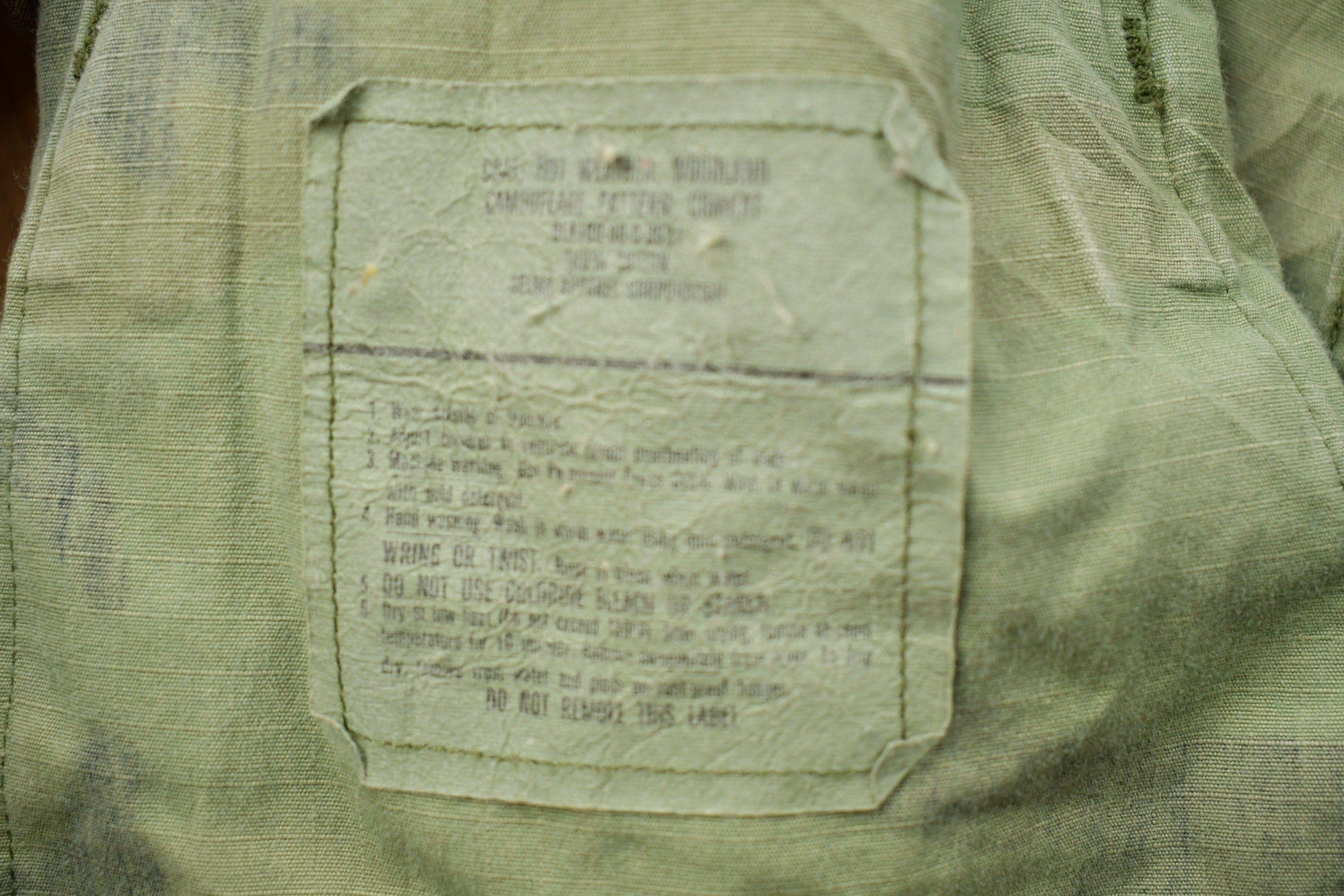 Vintage Military Button Up Shirt