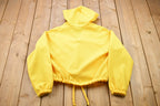 Vintage 1980s Bright Yellow Graphic Hoodie