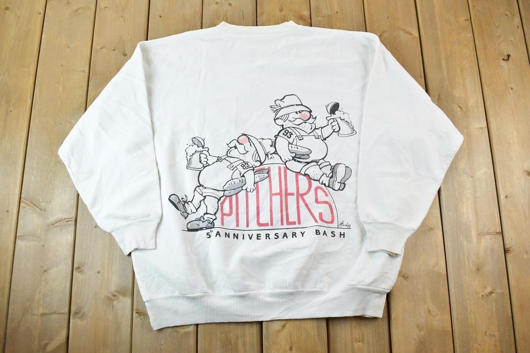 Vintage 1993 Pitchers Bash Crewneck Sweatshirt