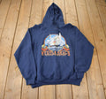Vintage 1990s Myrtle Beach South Carolina Souvenir Hoodie Made In USA