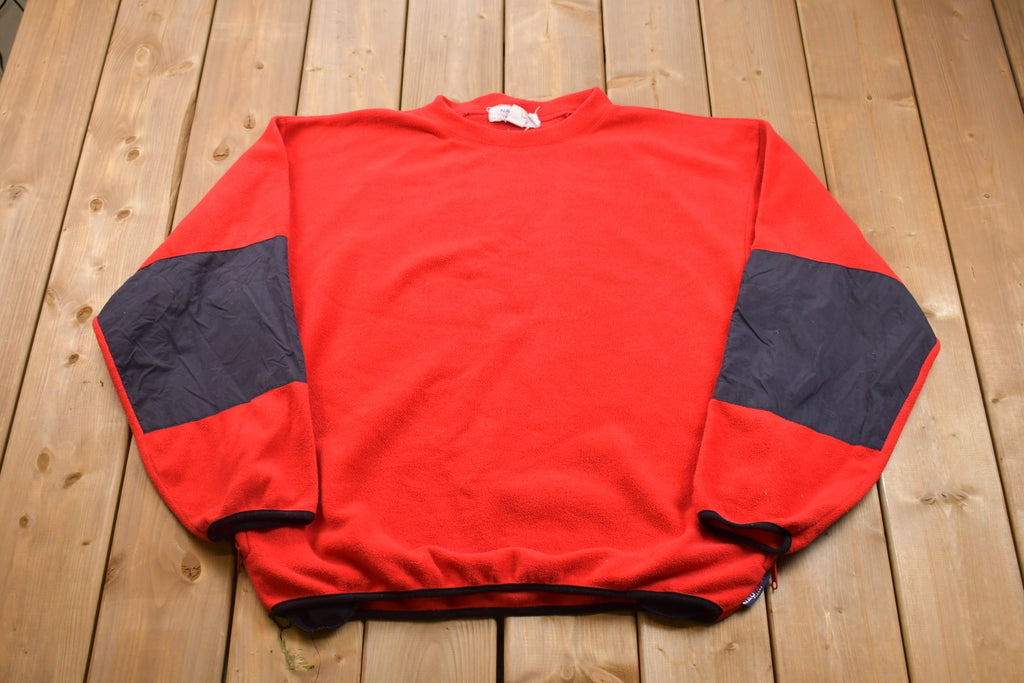 Vintage 1990s Nautica Competition Fleece Sweater