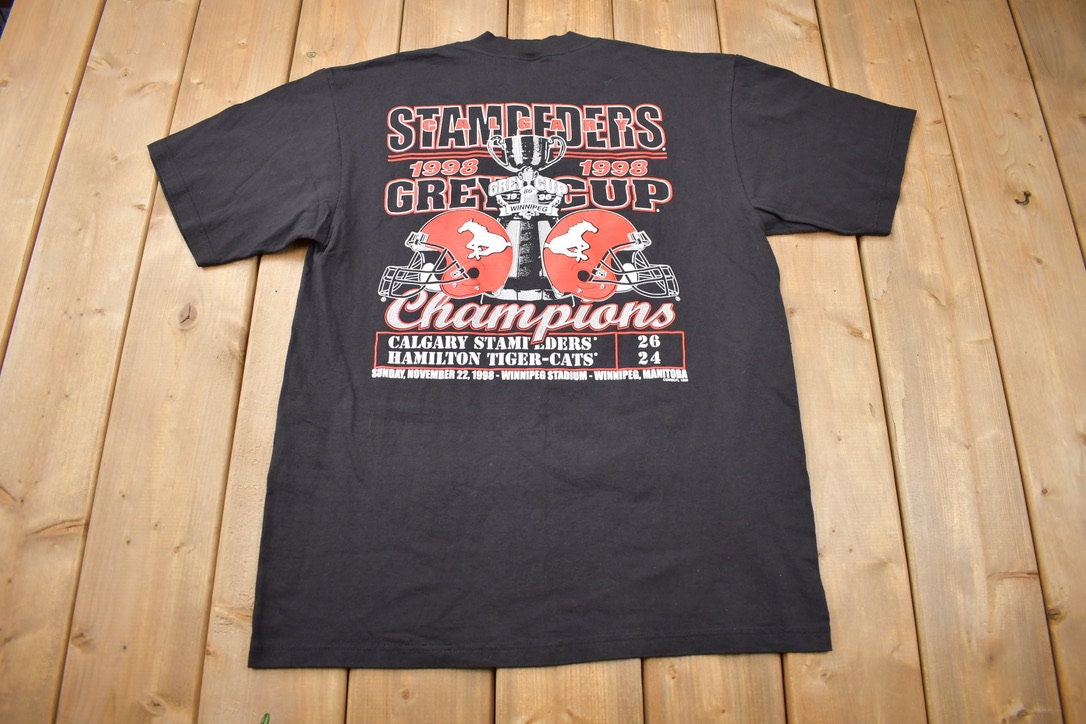 Vintage 1998 Winnipeg CFL Grey Cup Graphic T Shirt