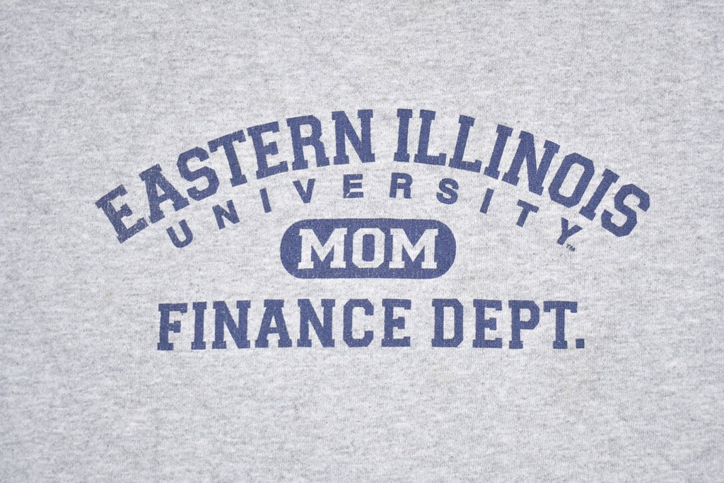 Vintage 1990s Eastern Illinois University Mom Collegiate Crewneck  Financial Dept  NCAA Sweatshirt  Sportswear  Americana  90s EIU