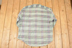 Vintage 1990s American Eagle Plaid Button Up Shirt Men's XL