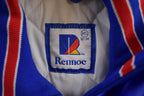 Vintage 1990s Martz's Restoration Satin Bomber Jacket