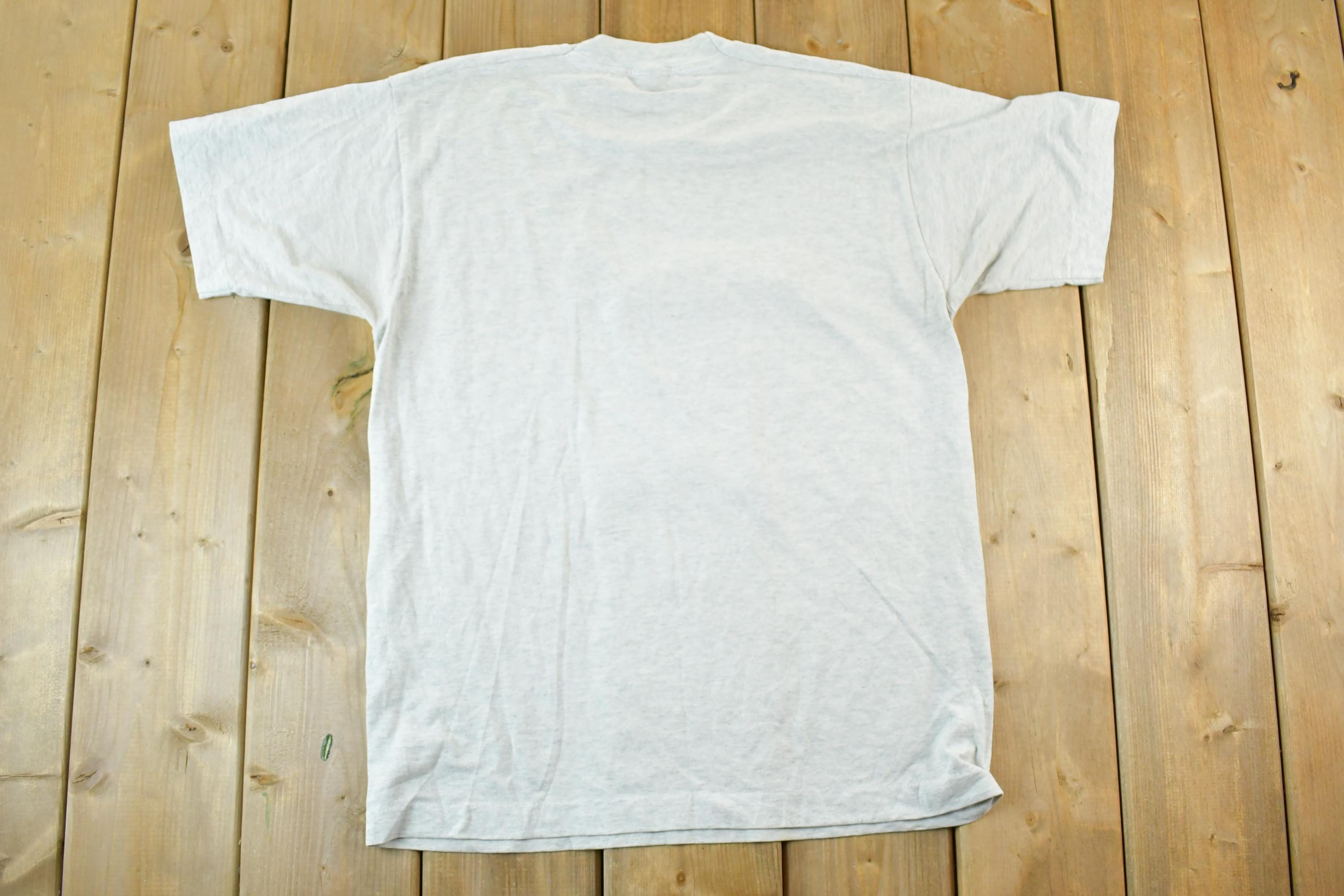Vintage 1980s Chicago Windy City Skyline Souvenir T-Shirt Mens Small Medium
