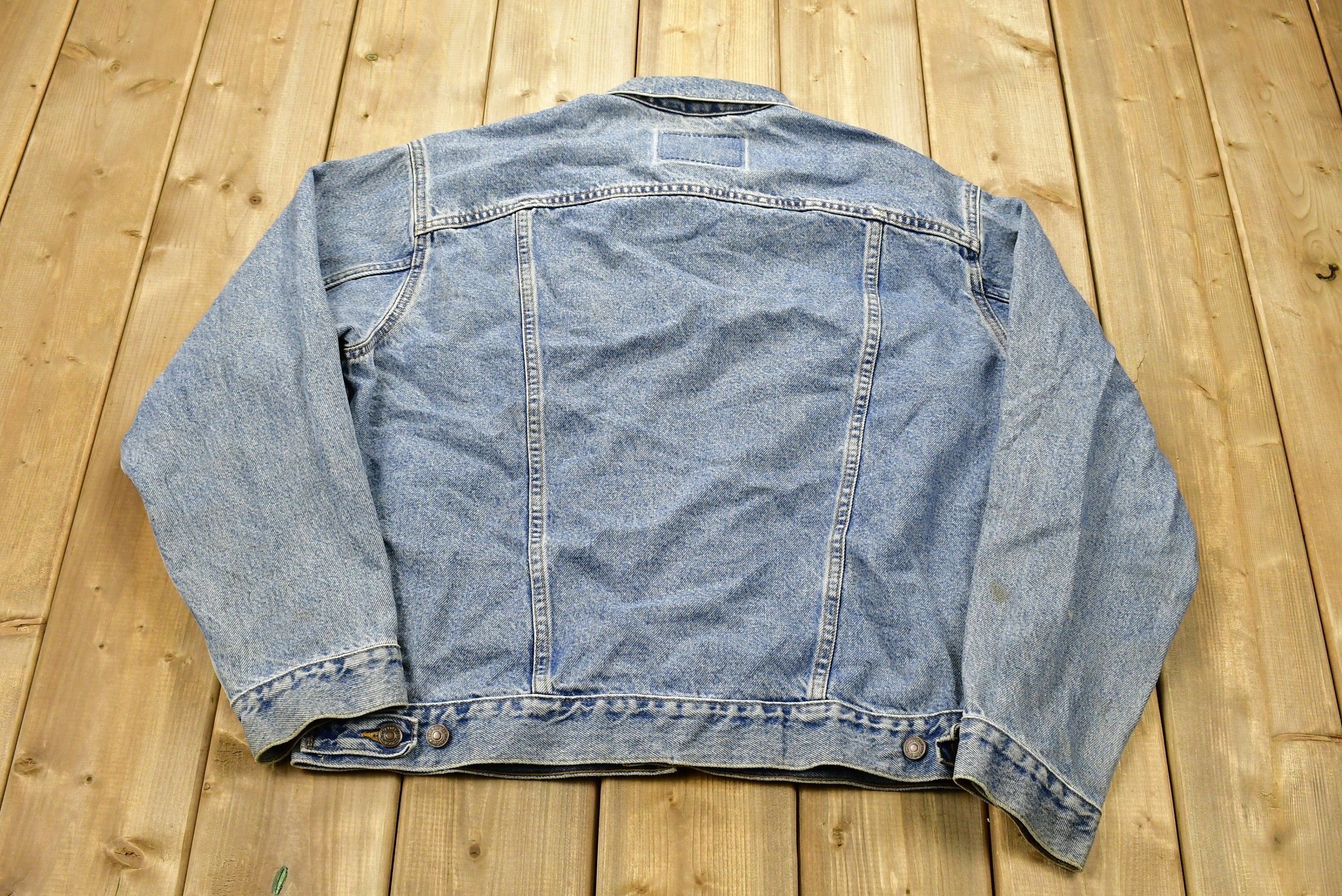 Vintage 1990s Levi's Distressed Denim Jean Jacket
