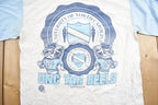 Vintage 1990s University of North Carolina Collegiate T-Shirt  NCAA Tee  Americana  Sportswear Tar Heels