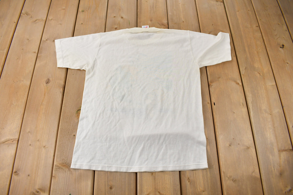 Vintage 1980s Beach Theme Single Stitch Souvenir Travel T Shirt Made In USA