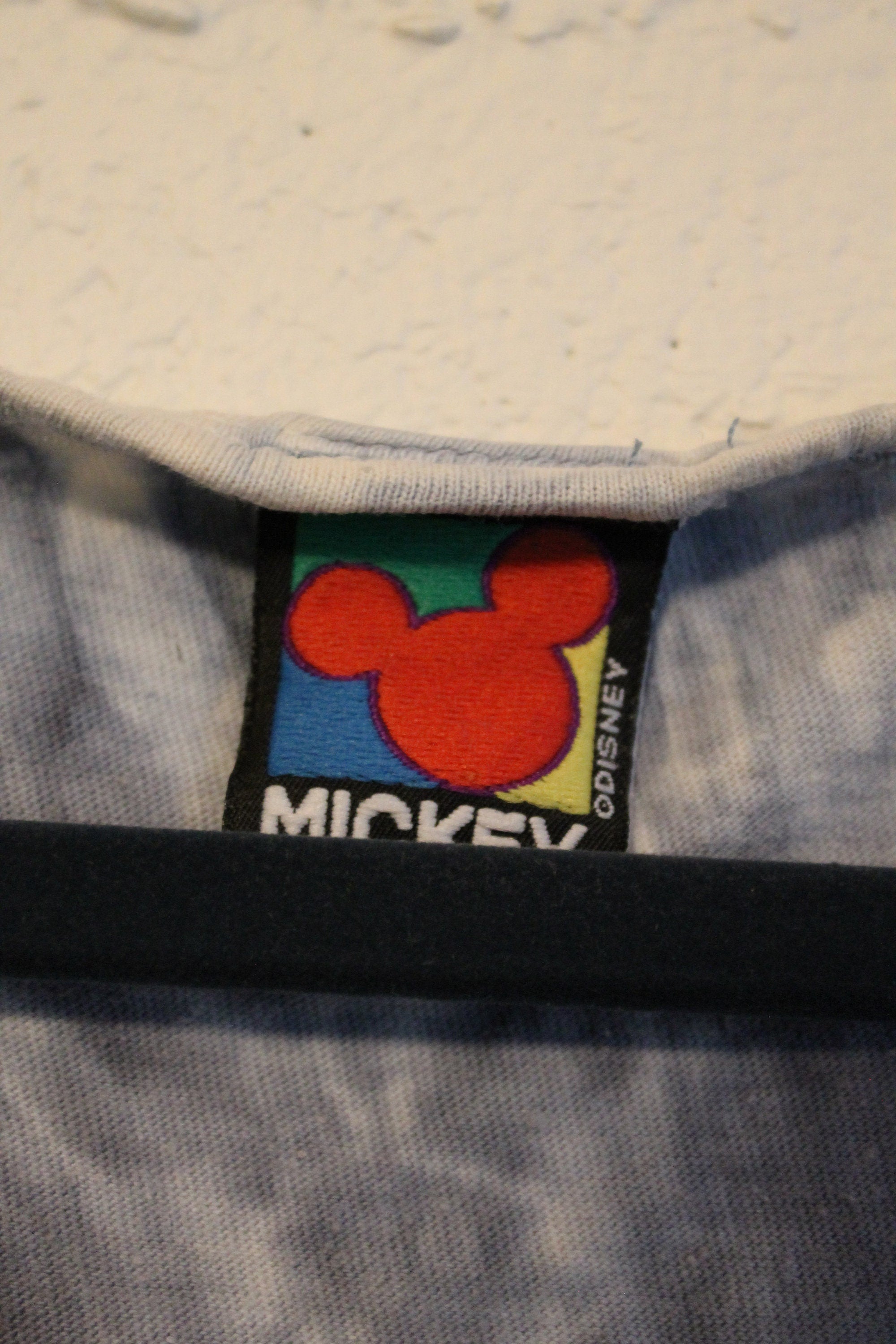 Vintage 1990s Disney Mickey Mouse Tie Dye Tank Top Shirt