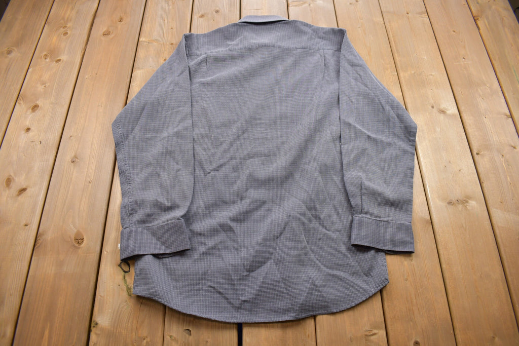 Vintage 1990s Pierre Cardin Button Up Dress Shirt
