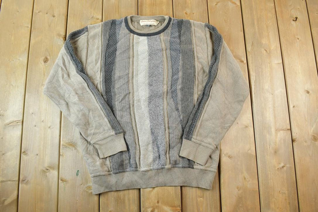 Vintage 1990s Norm Thompson Knit Crewneck Sweater