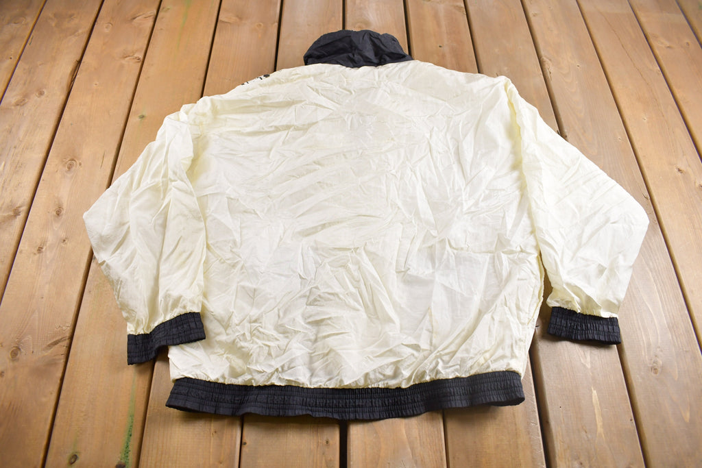 Vintage 1990s Casual Isle Abstract Windbreaker Jacket
