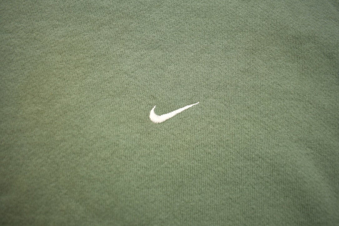 Vintage 1990s Forrest Green Nike Crewneck Sweatshirt