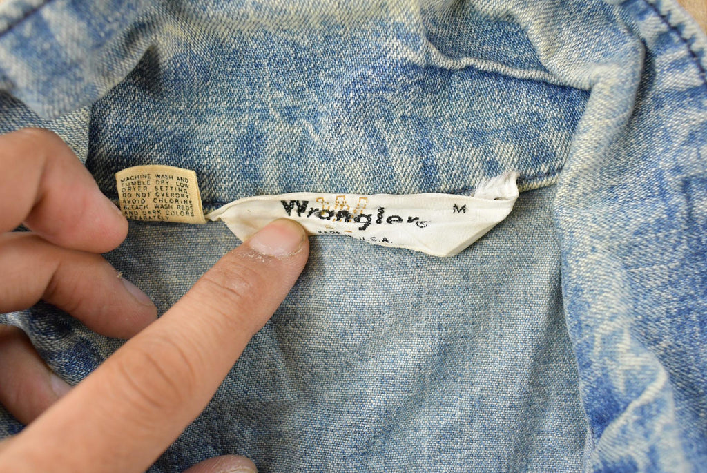 Vintage 1950s Wrangler Denim Trucker Jean Jacket Men's S