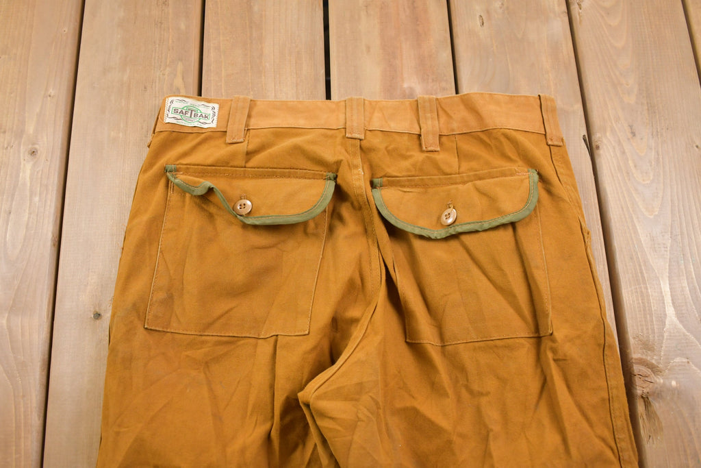 Vintage 1980s Saftbak Khaki Trousers