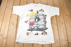 Vintage 1995 Tweety Bird & Sylvester Looney Tunes Cartoon Graphic T-Shirt Made In USA