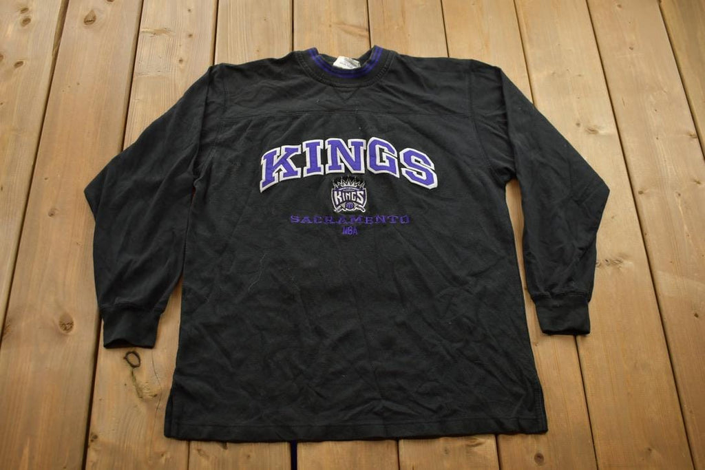 Vintage 1990s Los Angeles Kings NHL Raglan Crewneck Sweatshirt