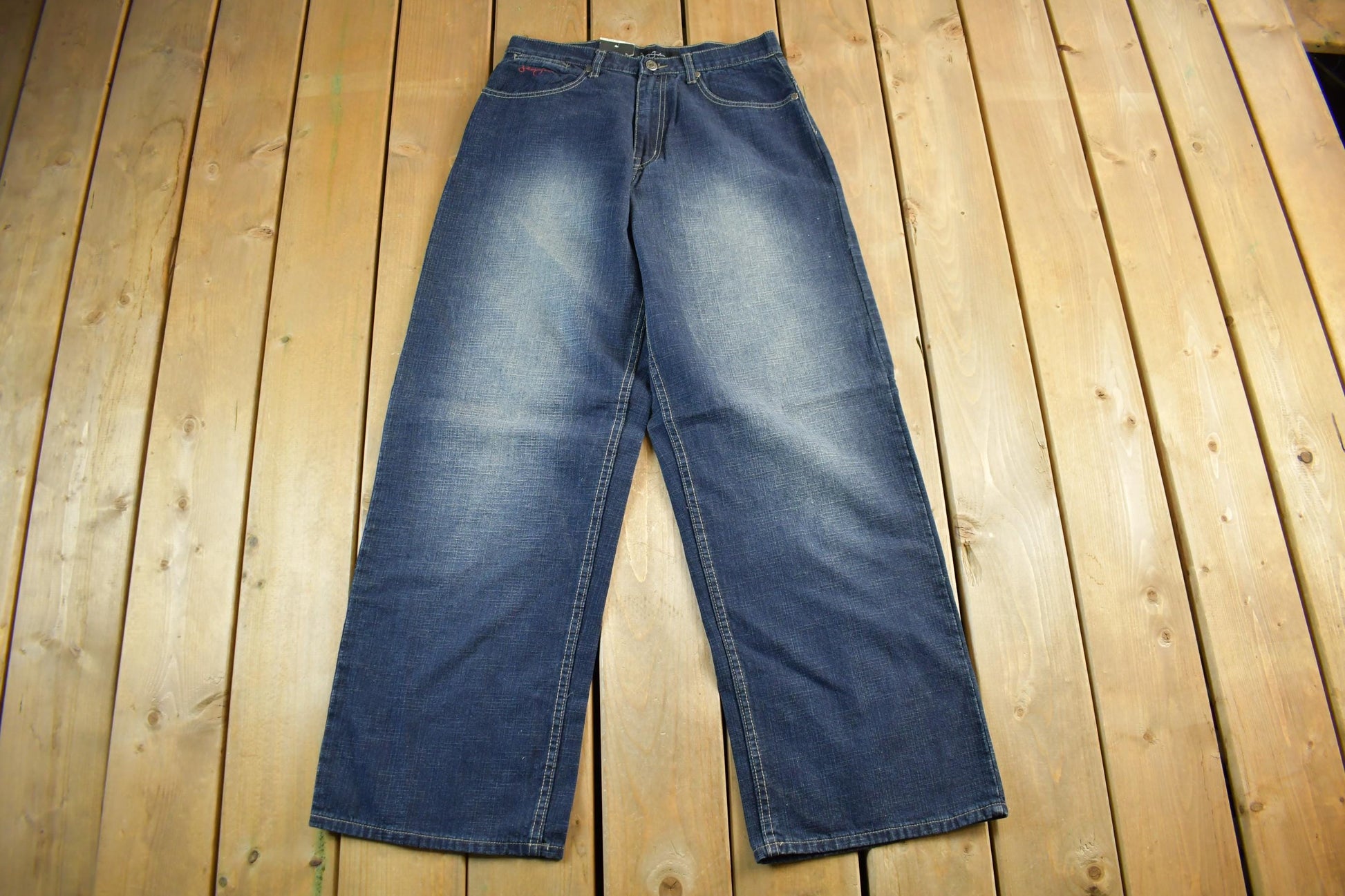 Vintage DEADSTOCK Y2K Sean John Hip Hop Denim Jeans Size 32 x 33