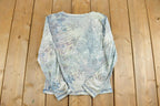 Vintage 1990s Floral Long Sleeve Graphic T-Shirt