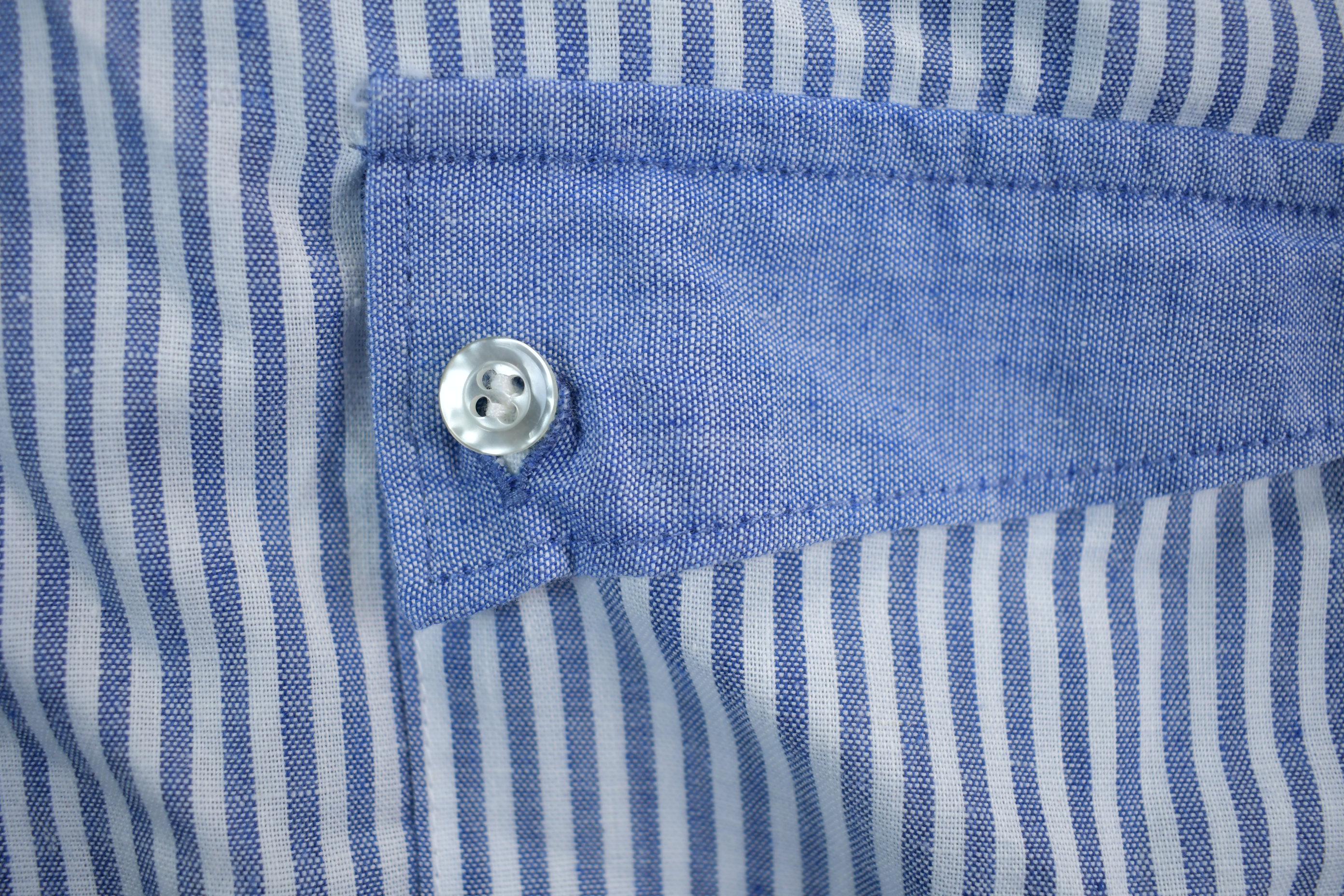 Vintage 1990s Blue Button Up Shirt
