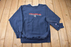 Vintage 1990s Champion Reverse Weave Embroidered Crewneck Sweatshirt