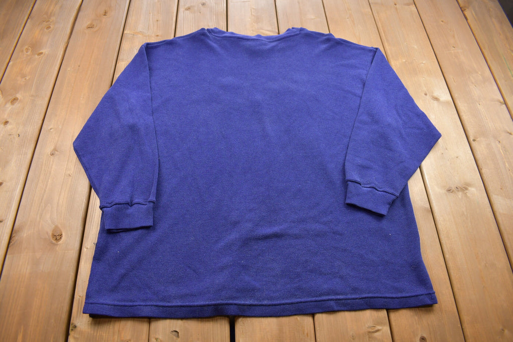 Vintage 1990s Floral Crewneck Sweatshirt