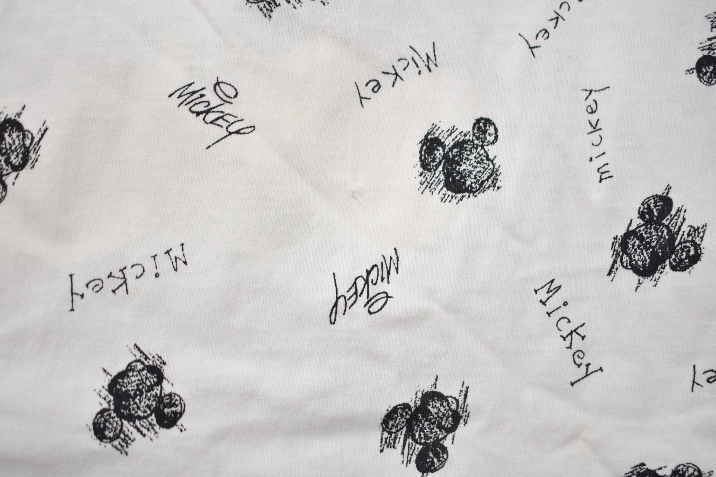 Vintage 1990s Disney Originals Mickey Mouse All Over Print T-Shirt