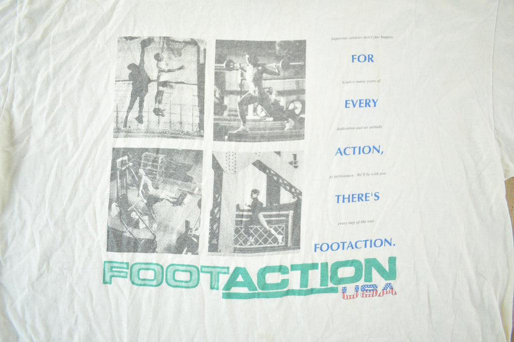 Vintage 1990s Foot Action Graphic T-Shirt